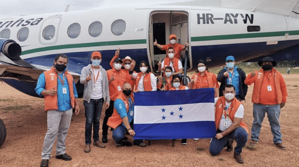Honduras Group Plane